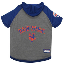 New York Mets Hoodie T-Shirt For Dogs New York Mets Hoodie T-Shirt For Dogs