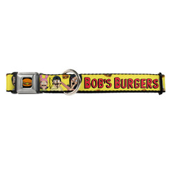 Bobs Burgers Belcher Family Buckle-Down Seat Belt Buckle Dog Collar Bobs Burgers Belcher Family Buckle-Down Seat Belt Buckle Dog Collar