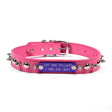 leather collars with name plate spiked collar with personalized name plate collars leather collars with name plate spiked collar with personalized name plate collars