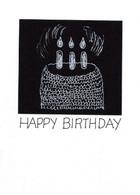 Blank Birthday Card
