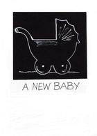 New Baby notecard