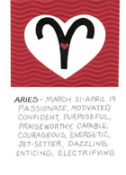 Zodiac Aries Birthday