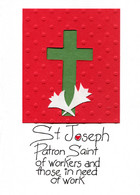 St. Joeseph's Day Card