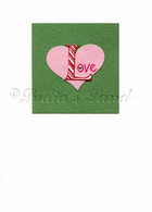 Handcrafted Love Card