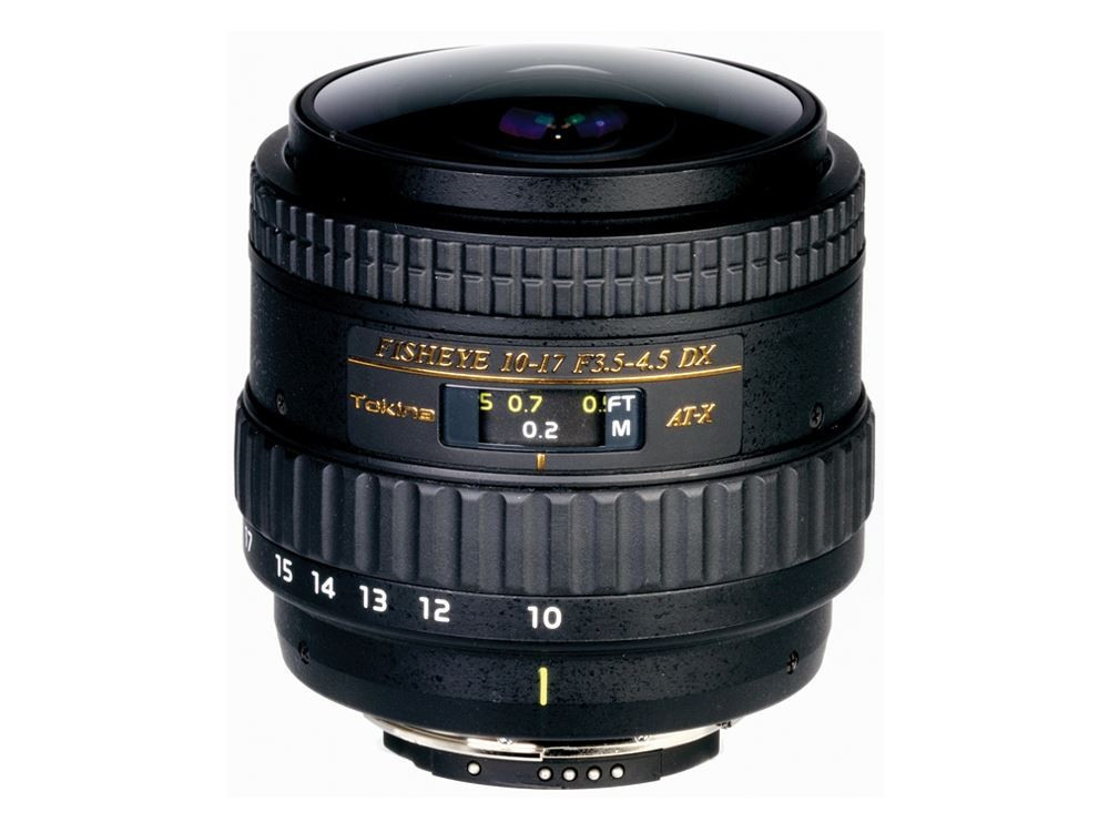 Tokina ATX-107 DX 10-17mm f3.5-4.5 Fisheye Lens