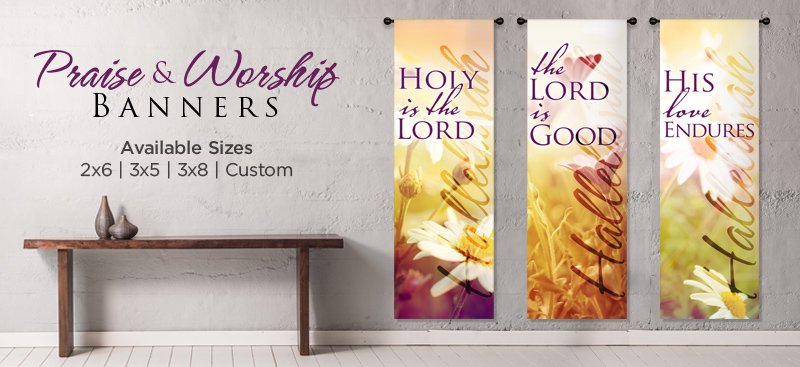 Church Banners & Displays | Fabric & Vinyl Banners | ChurchBanners.com