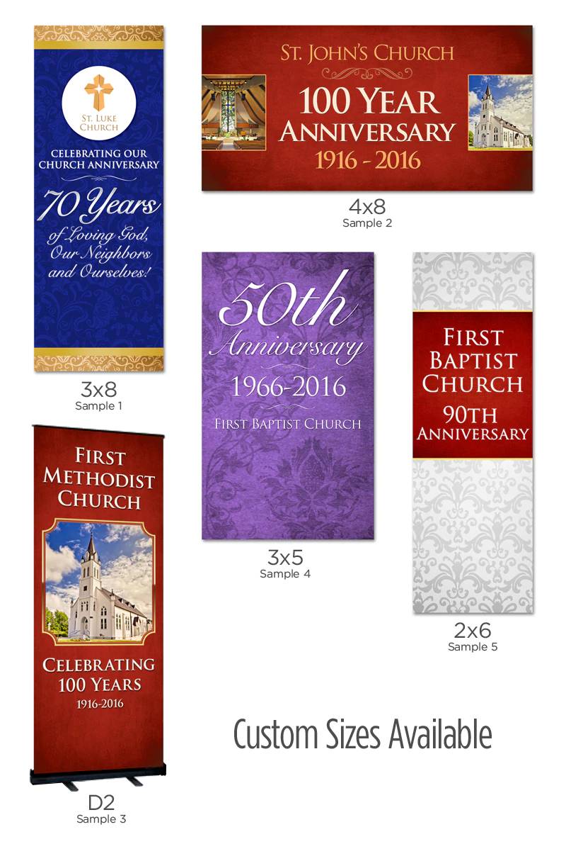 church anniversary program covers