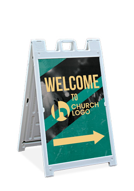 Welcome Sandwich Sign Style 23