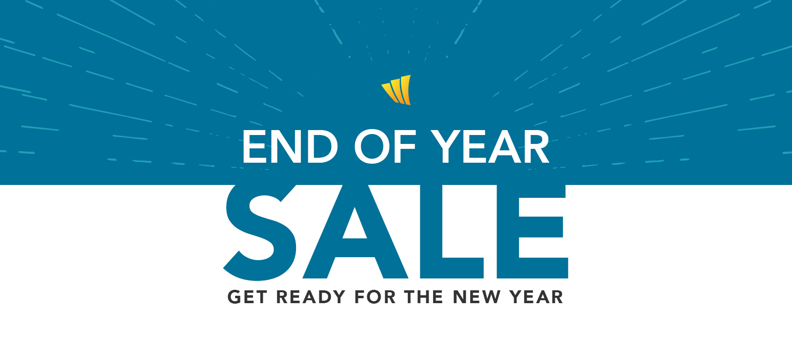 End of Year Banner Sale