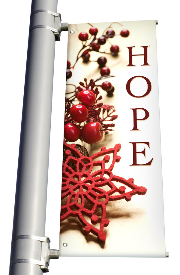 DS Light Pole Banner Christmas 9 Church Banners