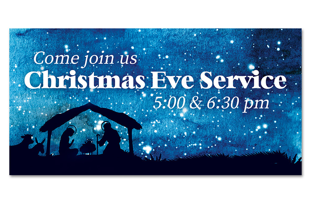 Outdoor Christmas Banner 39 Church Banners