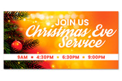 Outdoor Christmas Banners - Merry Christmas Banners &amp; Flags