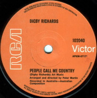 RICHARDS,DIGBY  -   People call me country/ The dancer (85220/7s)