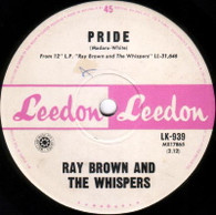 BROWN,RAY & WHISPERS  -   Pride/ Say it again (G6074/7s)