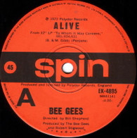 BEE GEES  -   Alive/ Paper mache, cabbages and kings (G6936/7s)