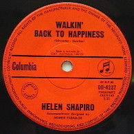 SHAPIRO,HELEN  -   Walkin' back to happiness/ Kiss 'n' run (G40382/7s)