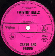SANTO & JOHNNY  -   Twistin' bells/ Bullseye! (G43324/7s)
