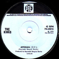 KINKS  -   Apeman/ Rats (59235/7s)