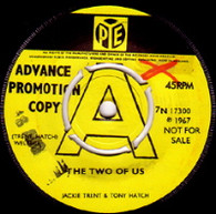 TRENT,JACKIE & TONY HATCH  -   The two of us/ I'll be with you (59481/7s)