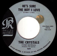 CRYSTALS  -   He's sure the boy I love/ Walkin' along (la-la-la) (68133/7s)