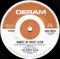 MOODY BLUES  -   Nights in white satin/ Dawn is a feeling (G75303/7s)