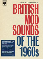 VARIOUS - EDDIE PILLER PRESENTS - BRITISH MOD SOUNDS OF THE 1960S (4CD)    (CD25913/CD)