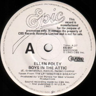 FOLEY,ELLEN  -   Boys in the attic/ You can't dance to the beat of a broken heart (G79178/7s)