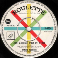 RODGERS,JIMMIE  -   Just a closer walk with thee/ Joshua fit the battle O' Jericho (G81460/7s)