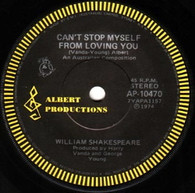 SHAKESPEAR,WILLIAM  -   Can't stop myself from loving you/ Goodbye tomorrow, hello today (G81491/7s)