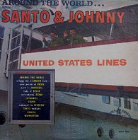 SANTO & JOHNNY  -  AROUND THE WORLD WITH SANTO & JOHNNY  (G80882/LP)