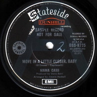 CASS,MAMA  -   Move in a little closer, baby/ All for me (G871623/7s)