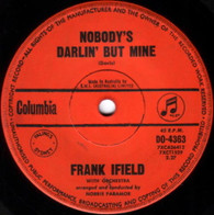 IFIELD,FRANK  -   Nobody's darlin' but mine/ You don't have to be a bay to cry (G53572/7s)