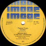 MAY,BRIAN & ABC SHOWBAND  -   Theme from "Rush"/ Theme from "Seven little Australians" (G64361/7s)