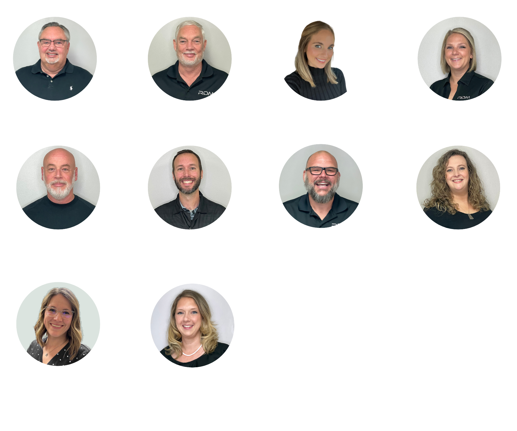 RDM booth team: Rick Long, Doug Long, Kaylie Scoles, Shannon Dulaney, David Gallion, John Patrick, Kevin Winchenbach, Michelle Davis, Jordan Rowe, Kristen Waddle.