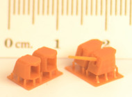 Correctly scaled dimensions
Open-backed semi-turret, not solid
