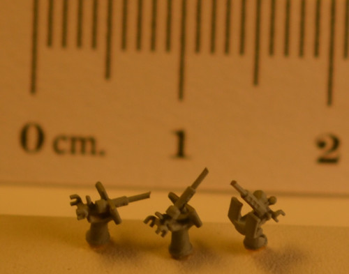 Painted and assembled examples-
pose at any elevation