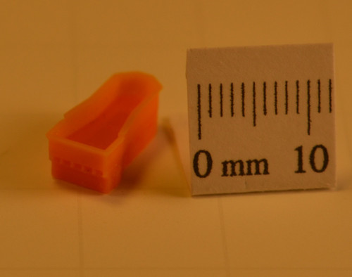 Raw part (resin wafer not shown)