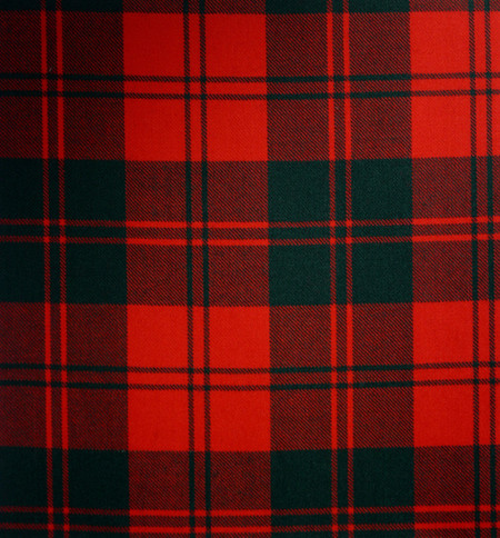 Erskine Dress Dance Blue Modern Tartan Crest Dog Tag Necklace main image 1
