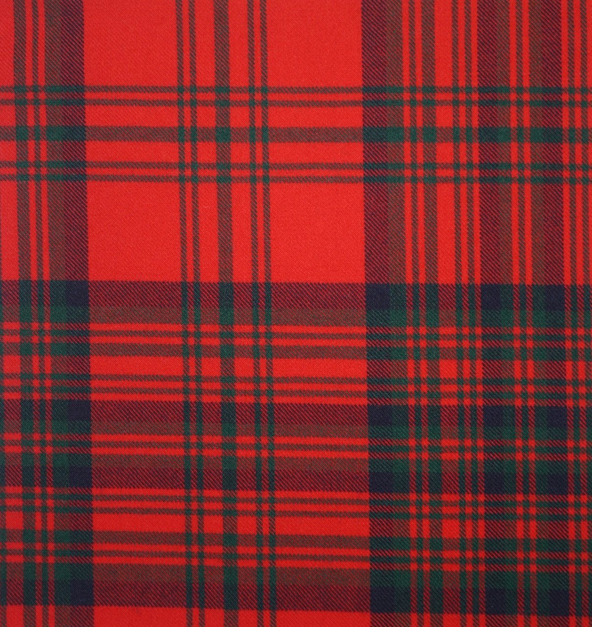 Matheson Red Modern Medium Weight Clan Family Tartan Scottish Lochcarron