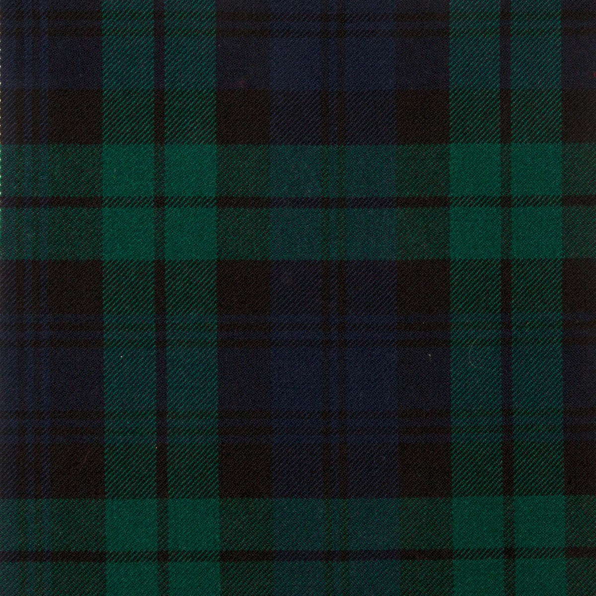 Blackwatch Modern Tartan Fabric Swatch