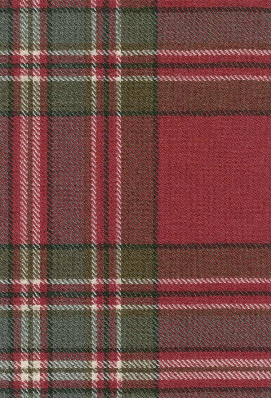 MacFarlane Clan Weathered Tartan Fabric Swatch