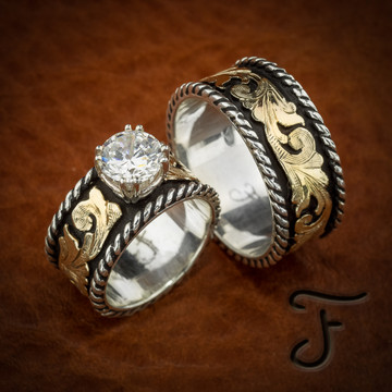 wedding sets western inspired