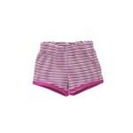 Raspberry Striped Shorts