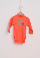 The Rollneck Onesie Red