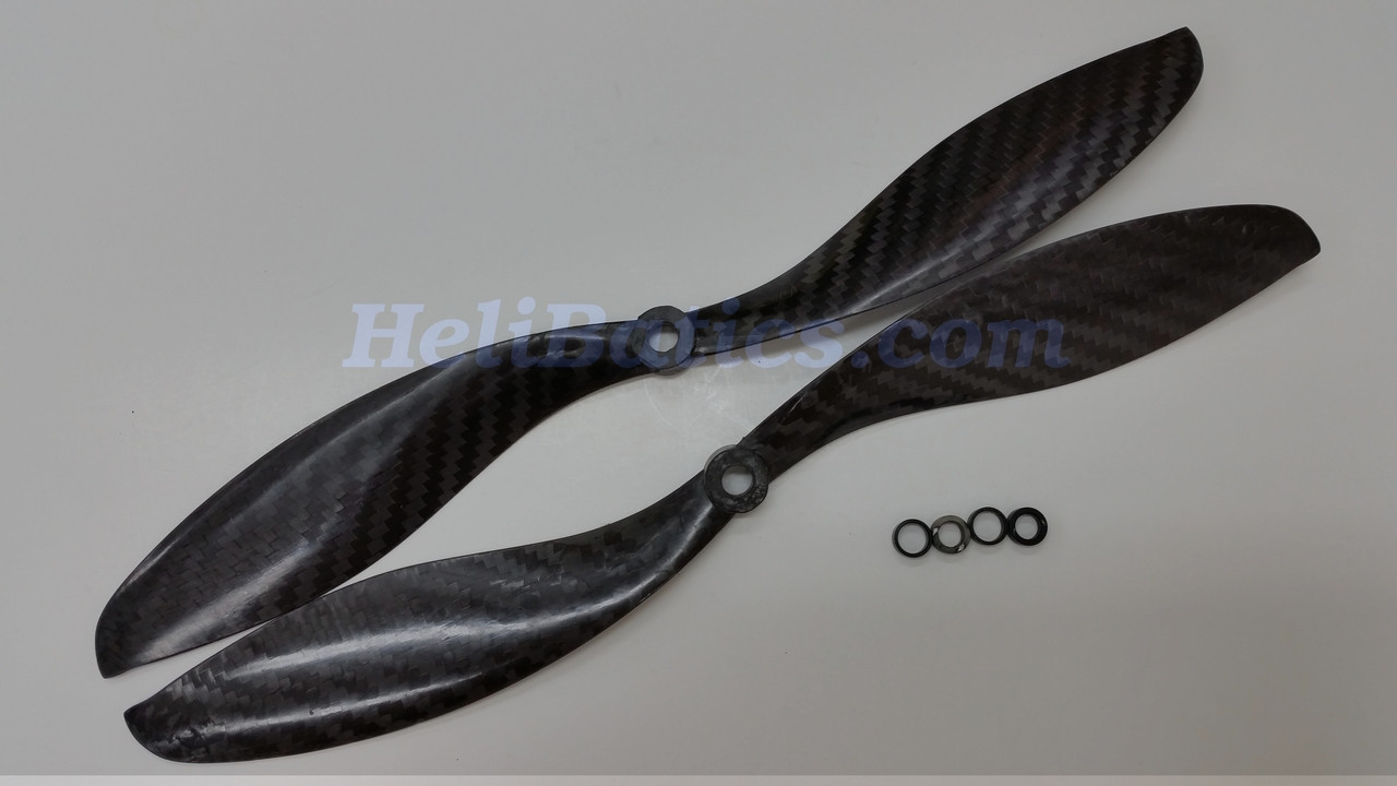 10 x 4,5 /& multi copter R//L Carbon hélices 2x /"CFK prop 1047 cw//CCW quad