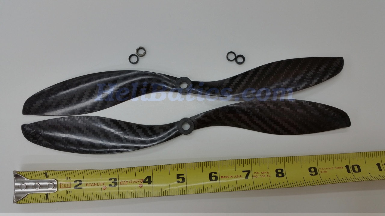 10 x 4,5 /& multi copter R//L Carbon hélices 2x /"CFK prop 1047 cw//CCW quad