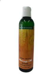 Cedar Orange Massage Oil  8 oz 