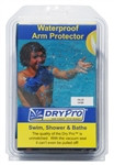 Dry Pro Medium Full Arm Waterproof Cast Cover
Circumference 8.75 - 10 inches (22-25 cm)
Length 28 inches (71 cm)  

Dry Pro™ by Dry Corp, is the leg and arm protector with the patented watertight vacuum seal. Dry Pro™ fits snug, yet comfortable during a shower, bath, and even an active swim. Unlike "modified garbage bag" products, the patented vacuum seal ensures watertight protection. Dry Pro™ products are made of high quality surgical latex; which undergoes a chlorination process which removes the allergens in the latex preventing any allergic reactions. 

Using Dry Pro™ products are as Easy as 1-2-3!

1. Slip it on: Stretch the Dry Pro™ over the arm or leg cast, bandage, or prosthesis.

2. Make it air tight: Pump out the air using the removable hand pump that is included

3. Taking it off: When you are done, simply let the air back in by lifting the Dry Pro™ from the skin, releasing the vacuum seal and slide it off.


So go ahead and ENJOY THE WATER!