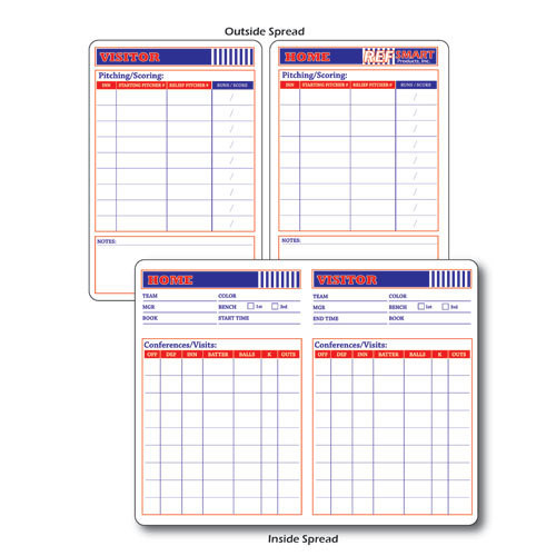 REF SMART Reusable Baseball Umpire Game Card ref-smart-reusable-baseball-umpire-game-card