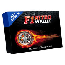 F1 Nitro Wallet Blue (DVD and Gimmick) by Jason Rea - DVD